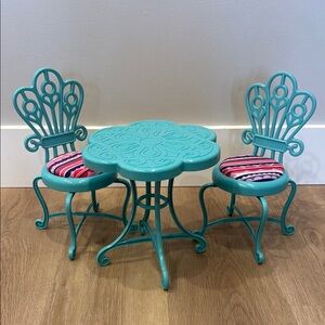 18-inch Doll Table and Chairs